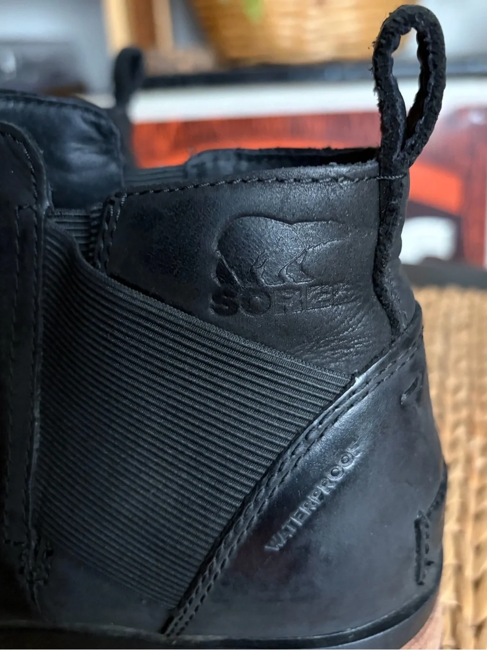 Sorel Leather Emelie Chelsea Ankle Waterproof Bootie